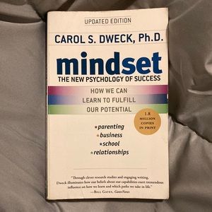 Mindset By Carol Dweck Paperback Book